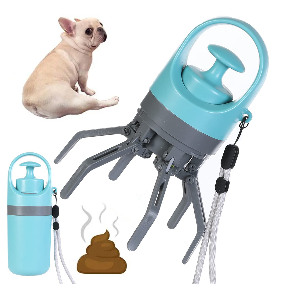 Portable poop scooper included in the Complete Walk Kit