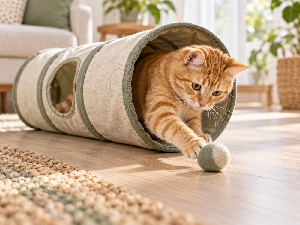 Cat Balls & Tunnels