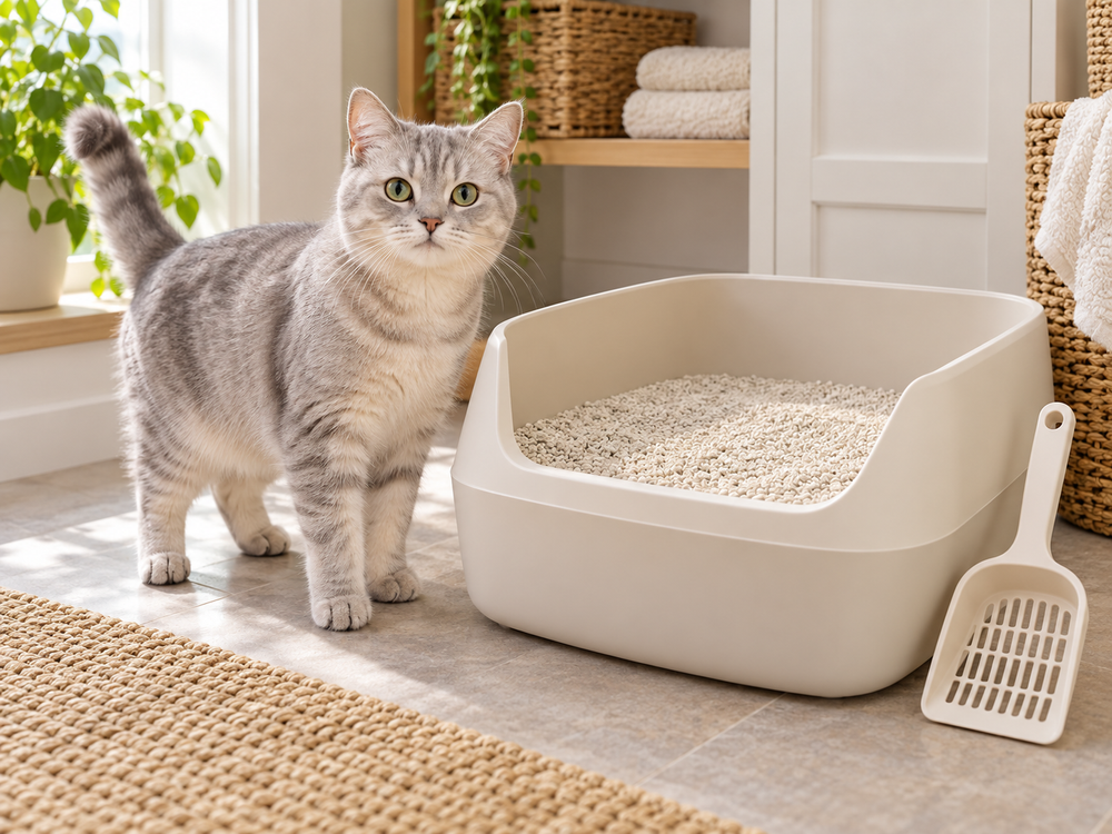Cat Litter & Litter Boxes
